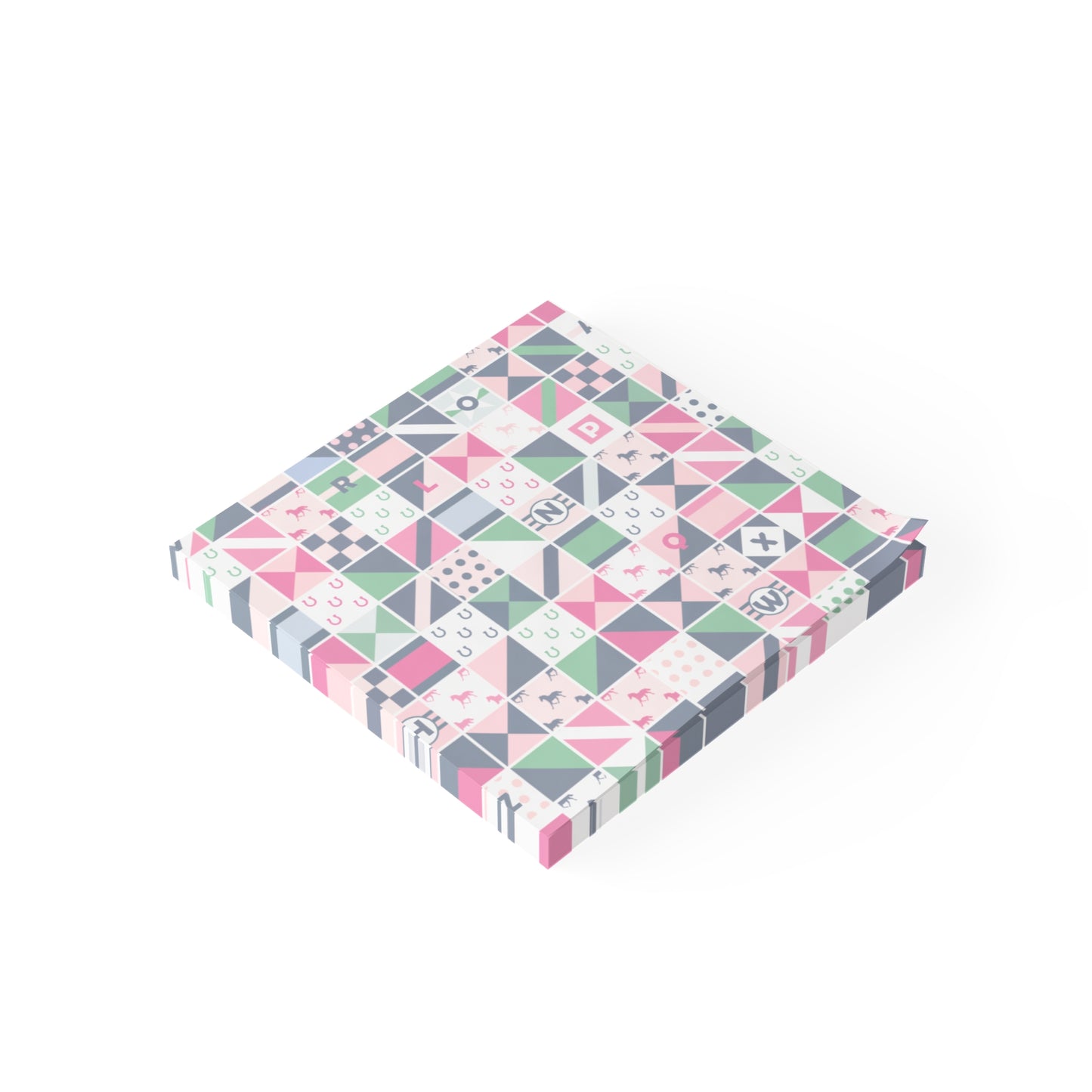 Equestrian Patchwork Post-it® Note Pads