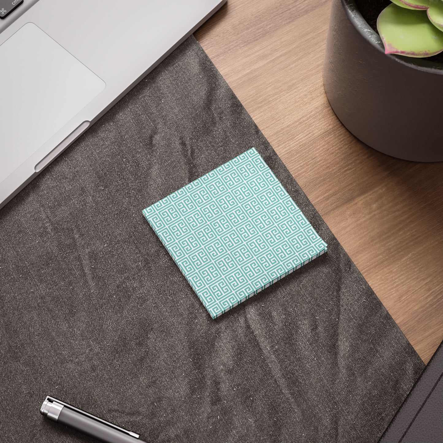 Blue Greek Key Post-it® Note Pads