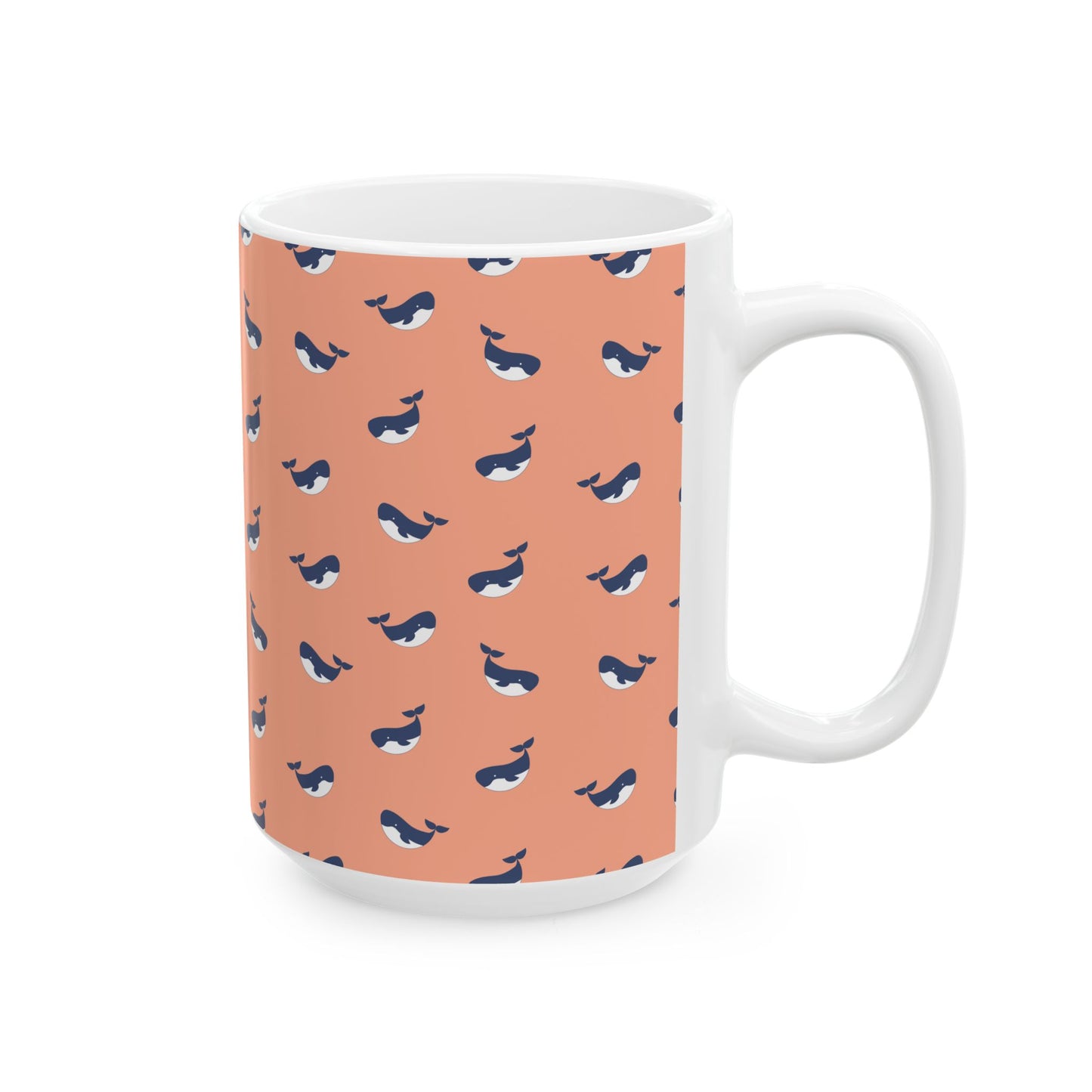Whimsical Whales Ceramic Mug