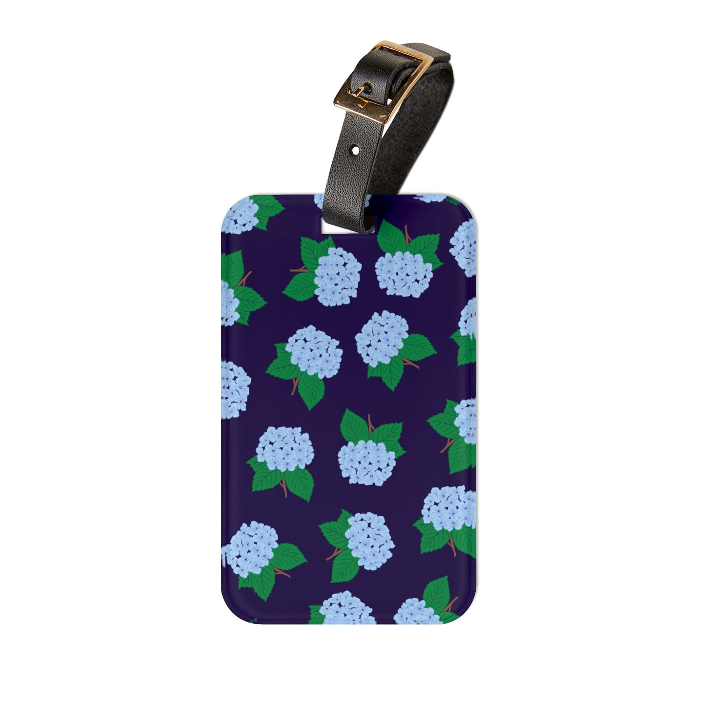 Hydrangea Luggage Tag