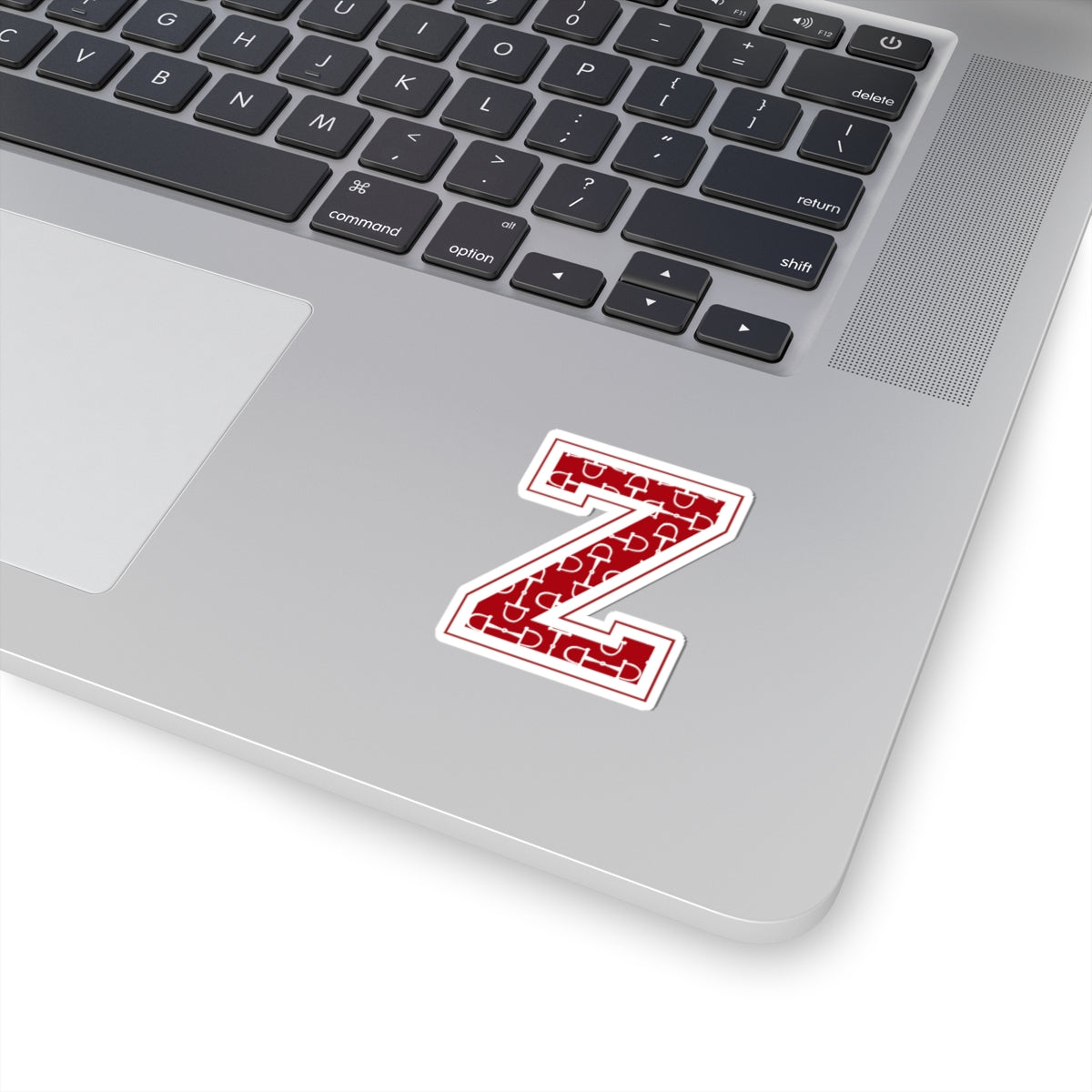 Equestrian Letter Z Kiss Cut Sticker