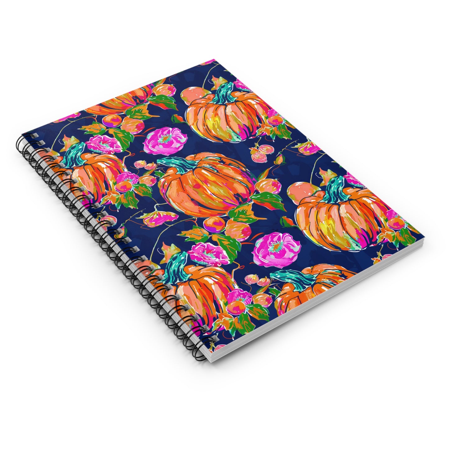 Fall Pumpkins Spiral Notebook
