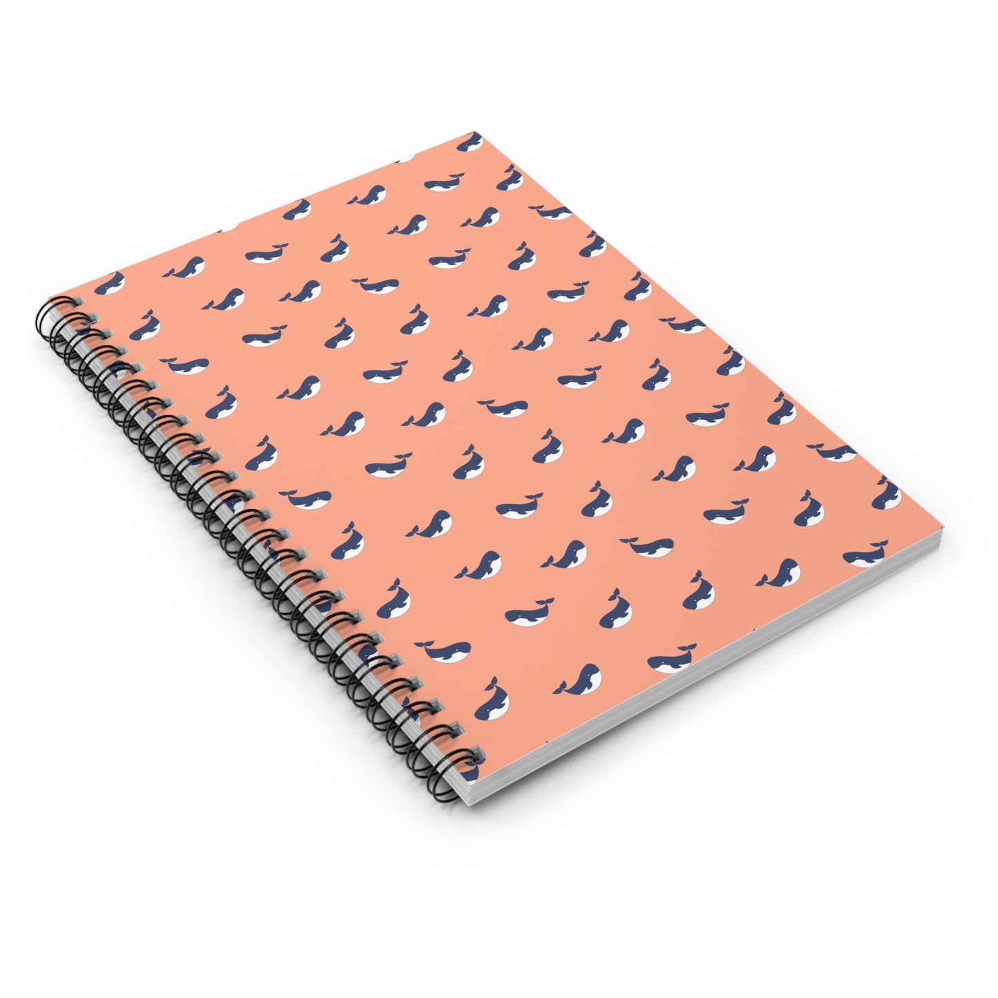 Whimsical Whales Spiral Notebook