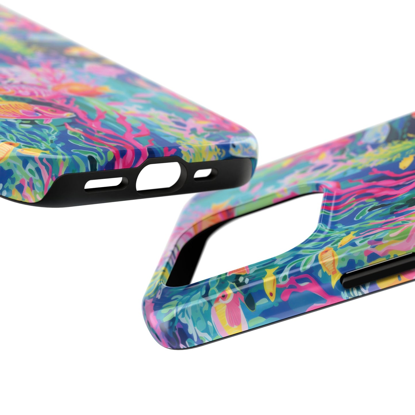 Watercolor Fish Tough Phone Case