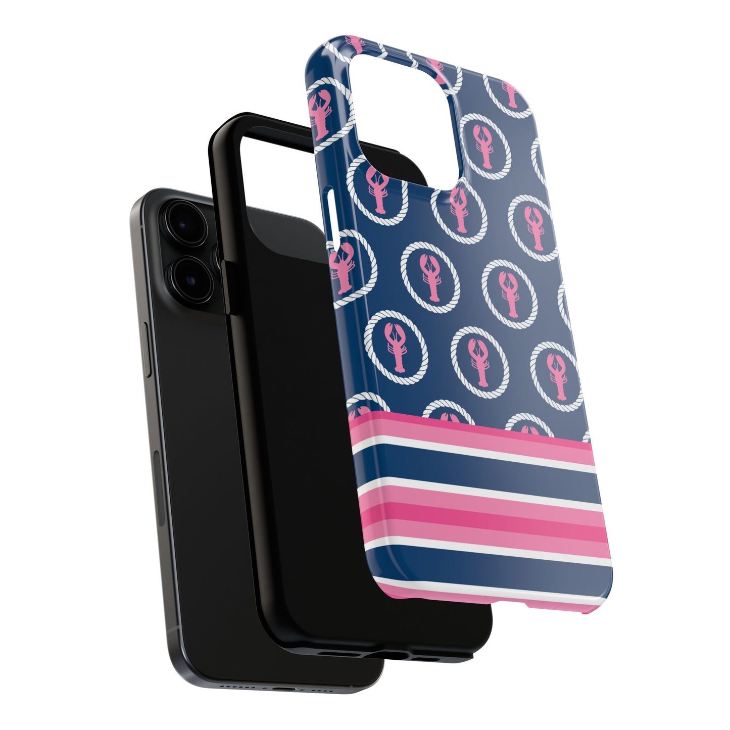 Preppy Lobsters Tough Phone Case
