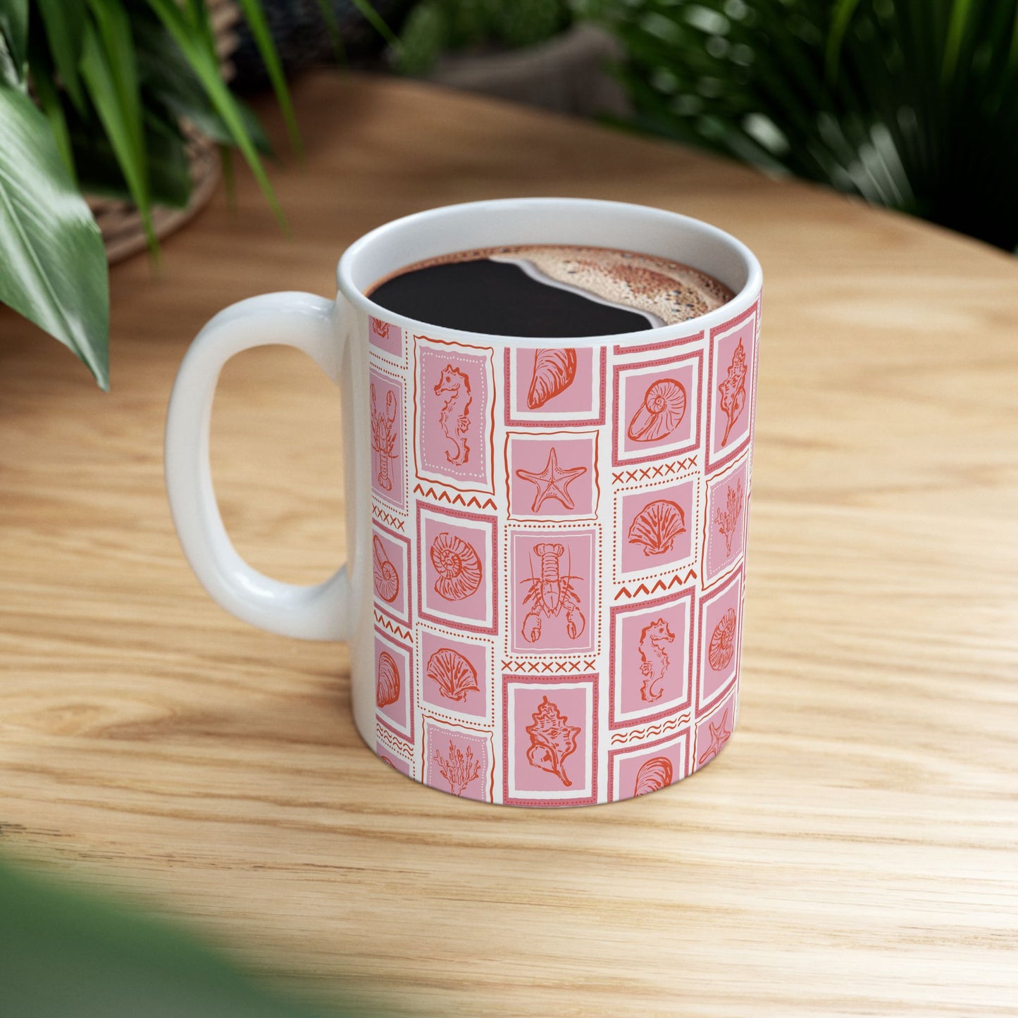 Marine Life Ceramic Mug