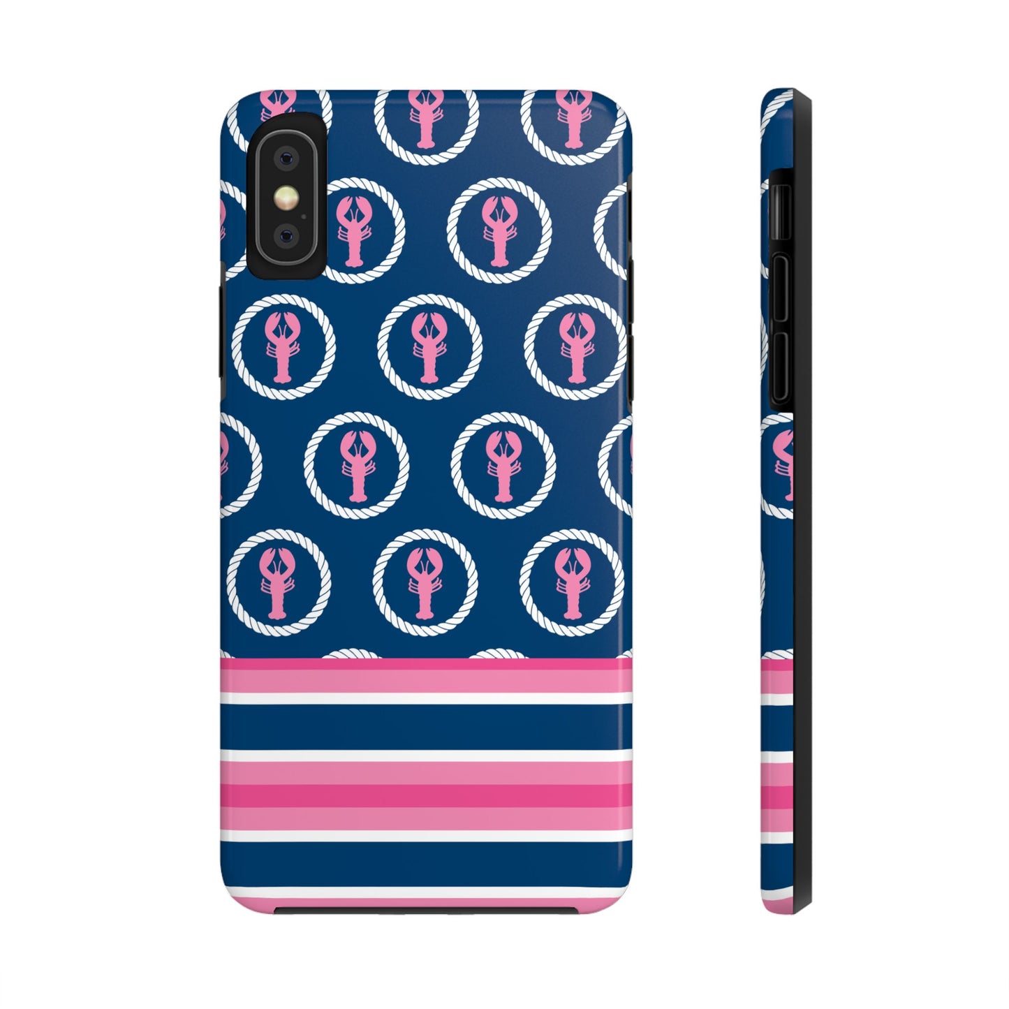 Preppy Lobsters Tough Phone Case