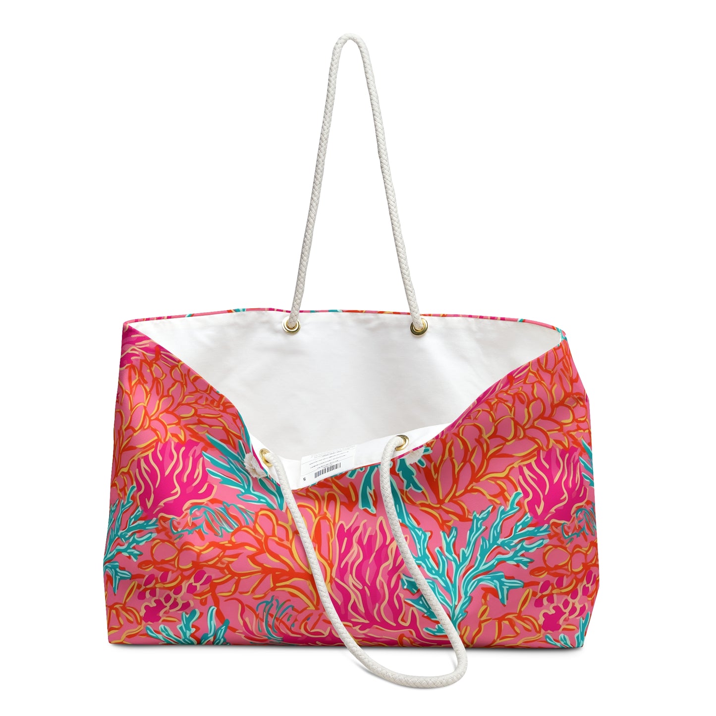 Coral Weekender Bag