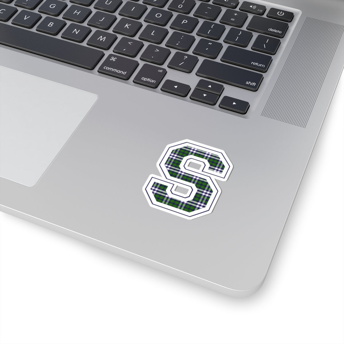 Equestrian Letter S Kiss Cut Sticker
