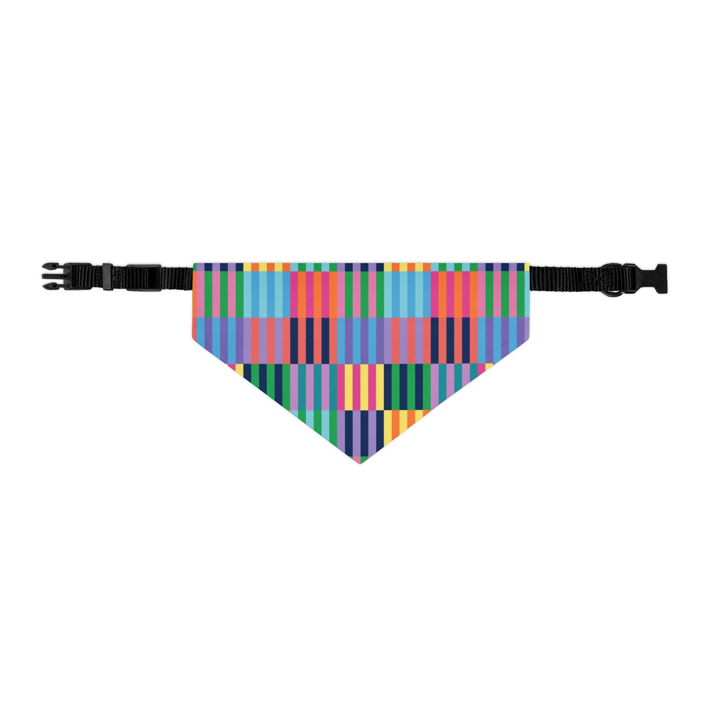 Color Blocks Pet Bandana Collar