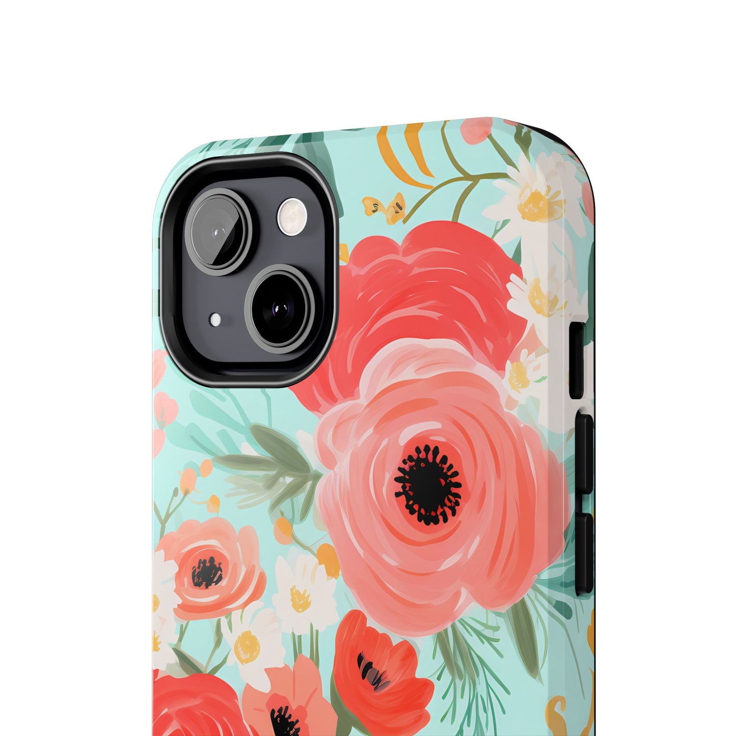 Coral FloralTough Phone Case