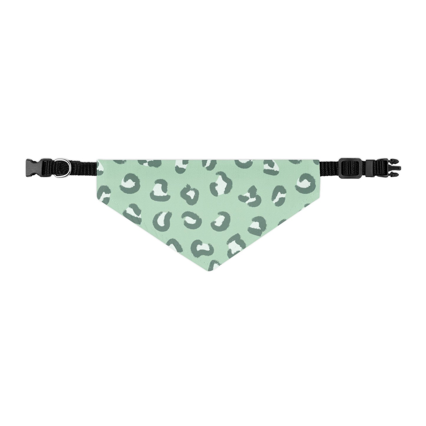 Pastel Leopard Pet Bandana Collar