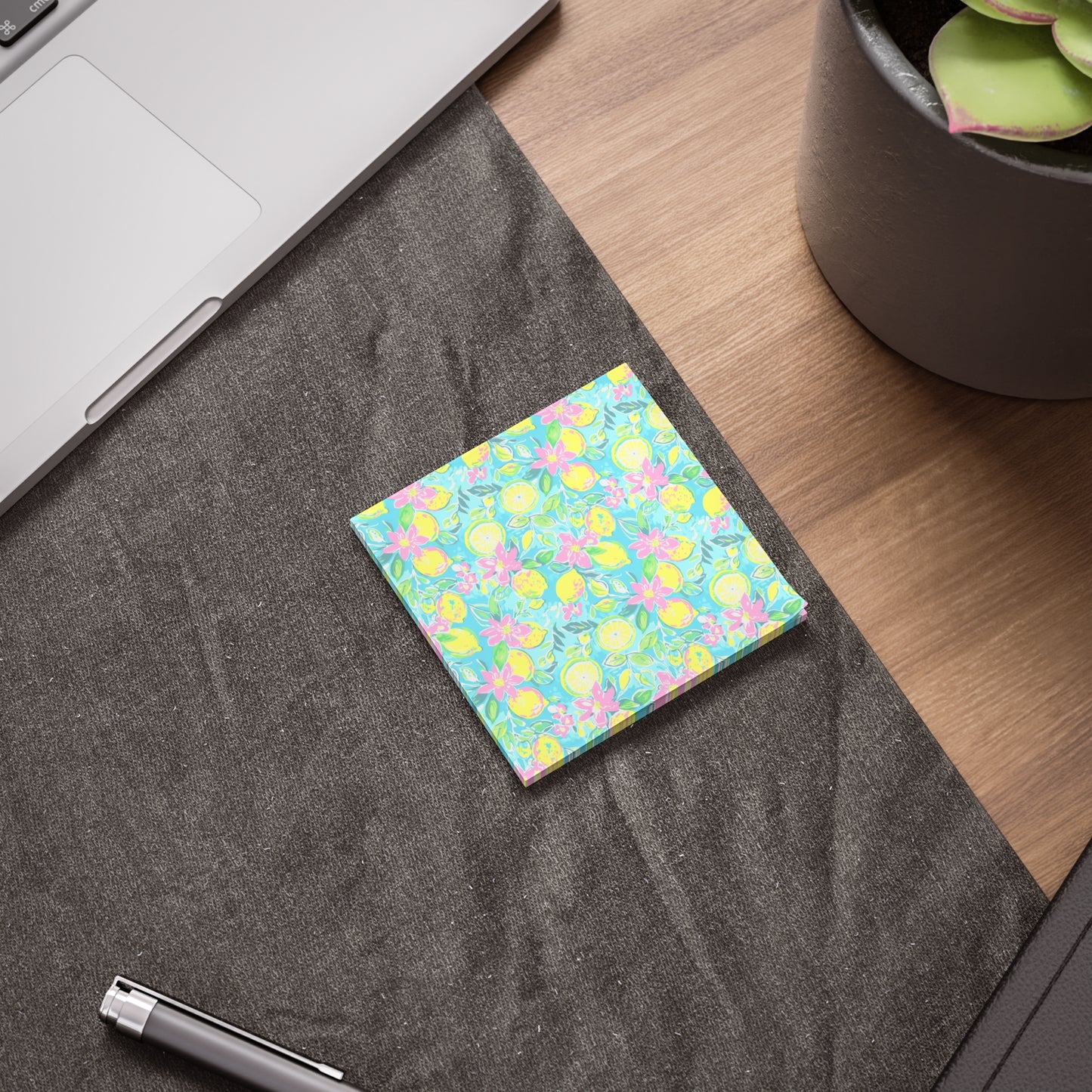 Lemon Floral Post-it® Note Pads