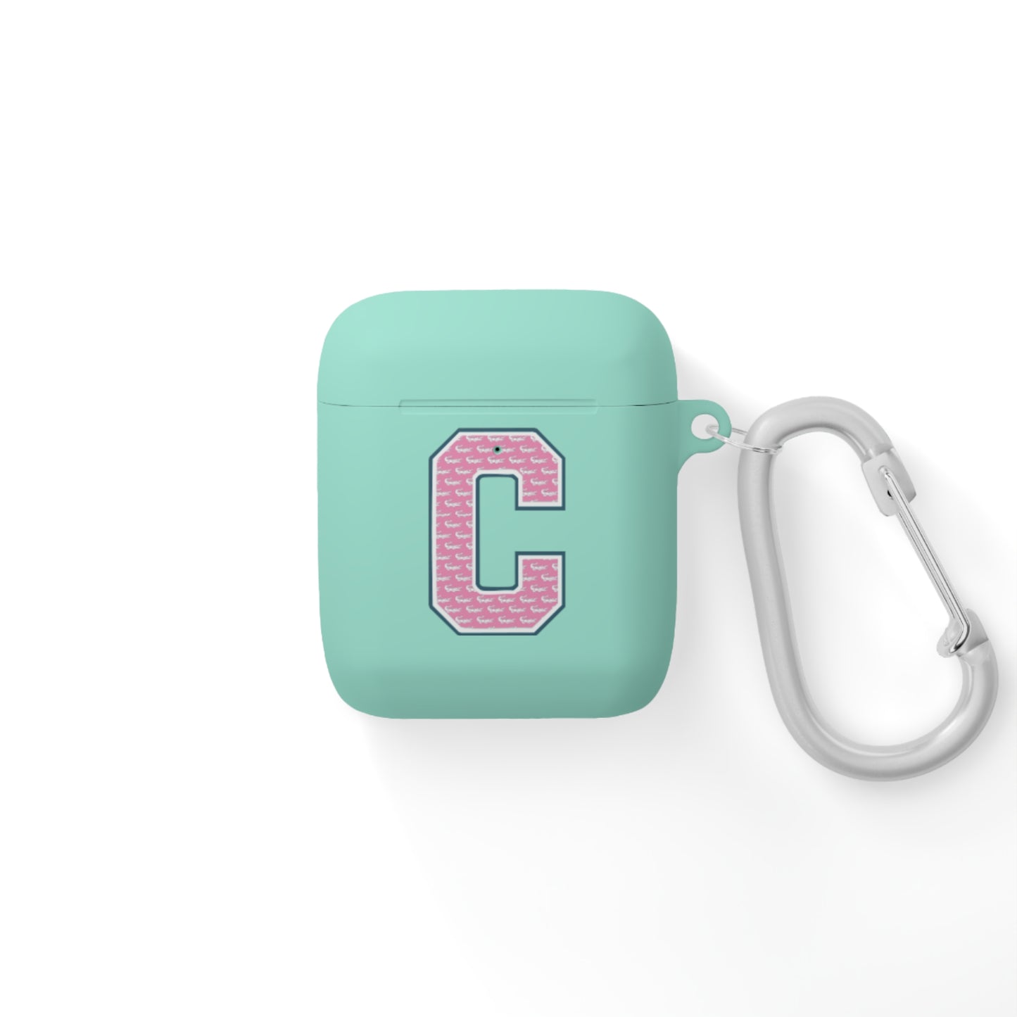 Preppy Letter C AirPods Case Cover