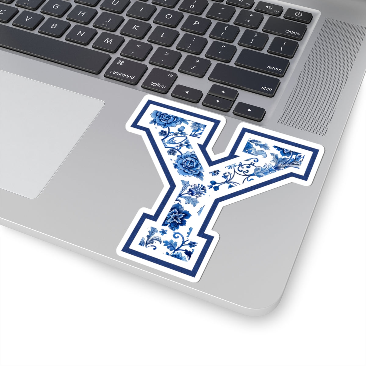 Chinoiserie Letter Y Kiss Cut Sticker