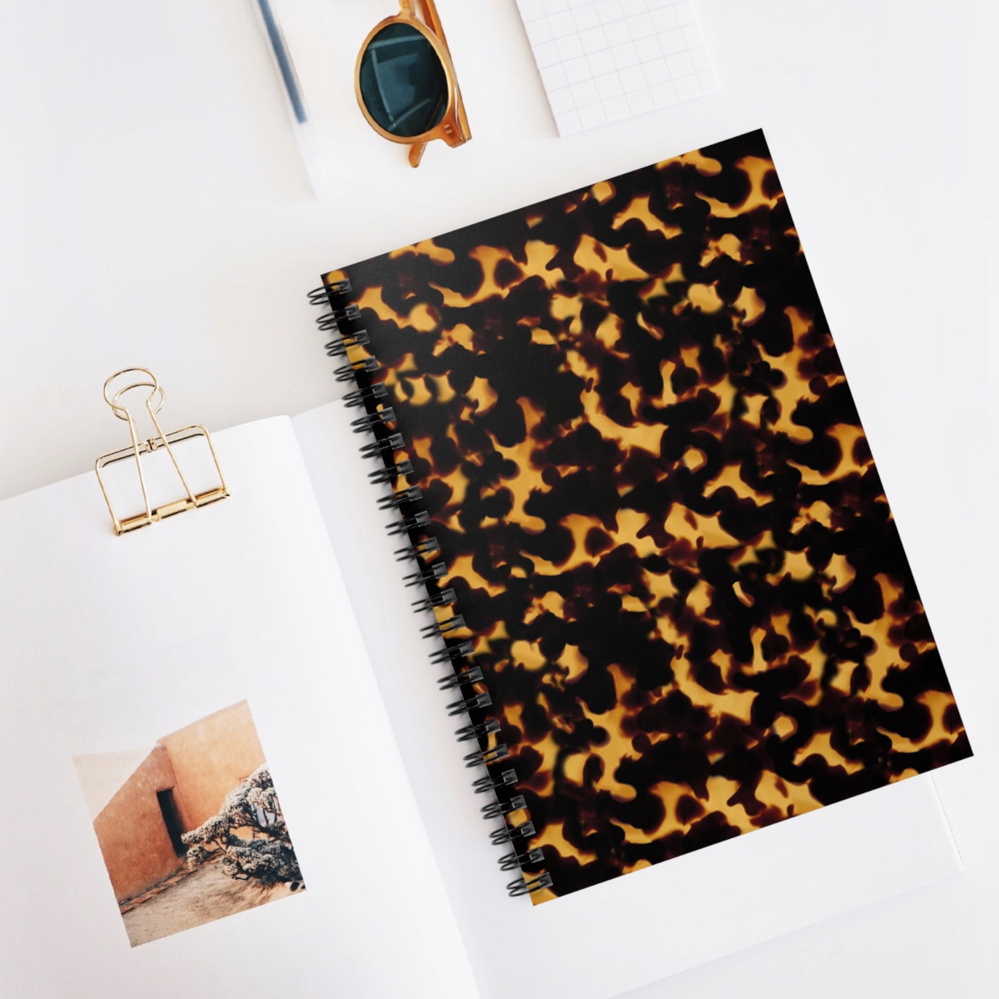 Tortoise Print Spiral Notebook