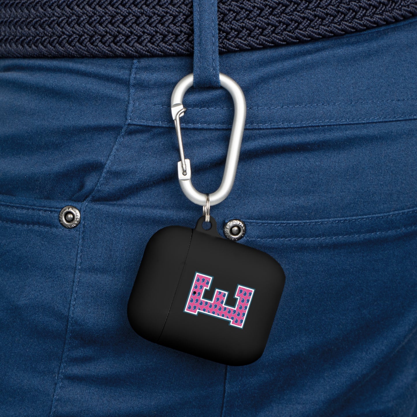 Preppy Letter E AirPods Case Cover