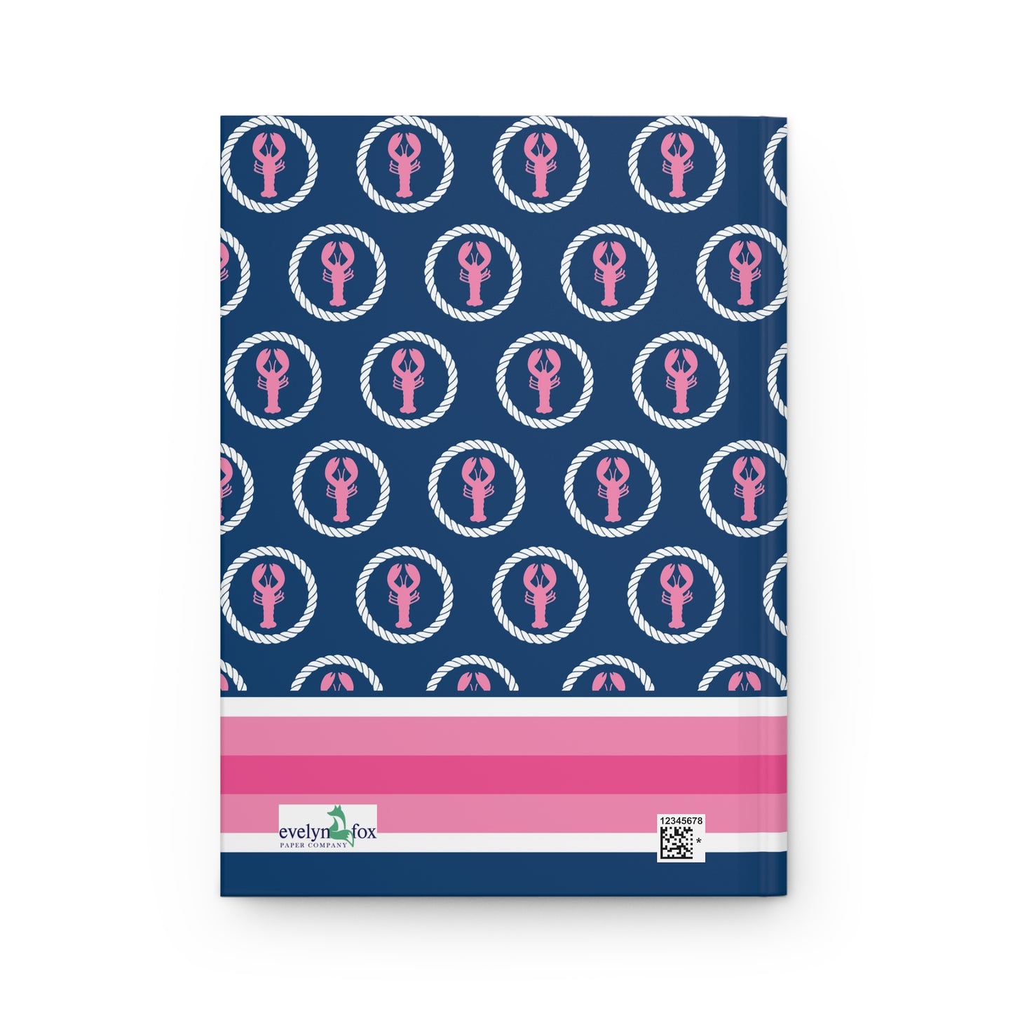 Preppy Lobsters Hardcover Journal