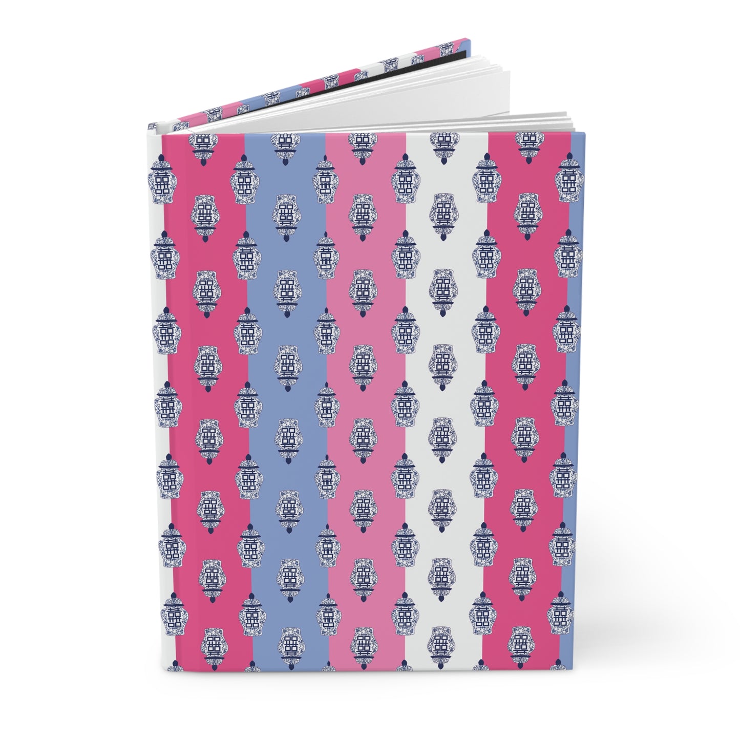 Ginger Jar Stripes Hardcover Journal