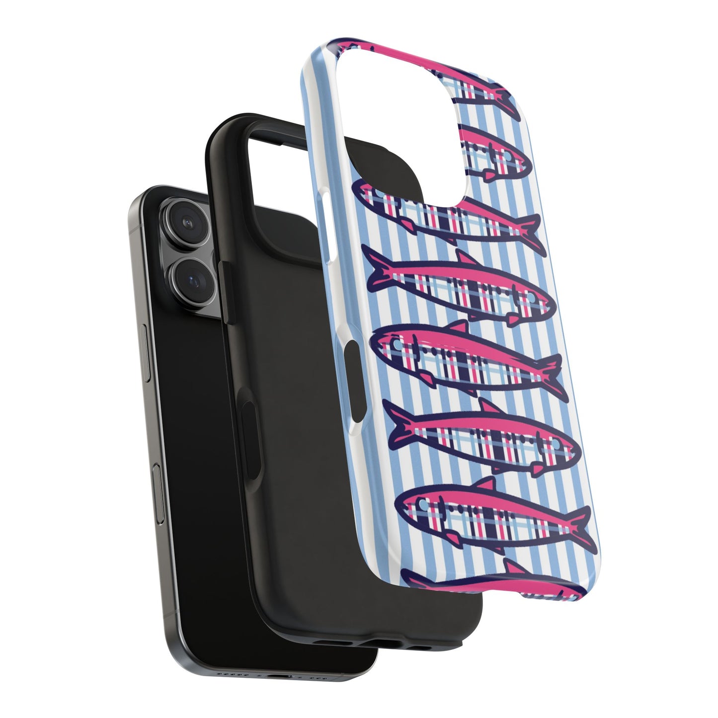 Plaid Sardines Tough Phone Case