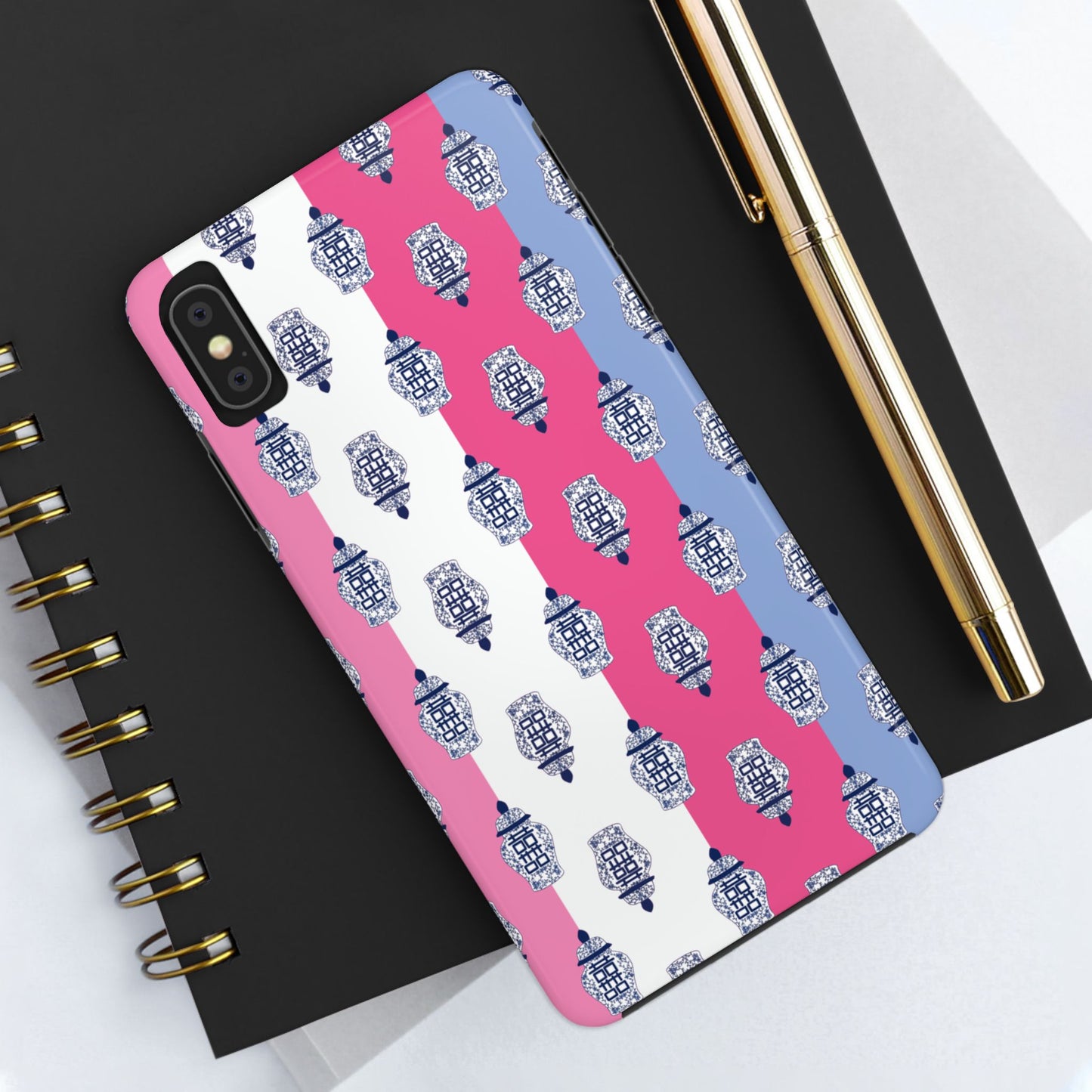 Ginger Jar Stripe Tough Phone Case