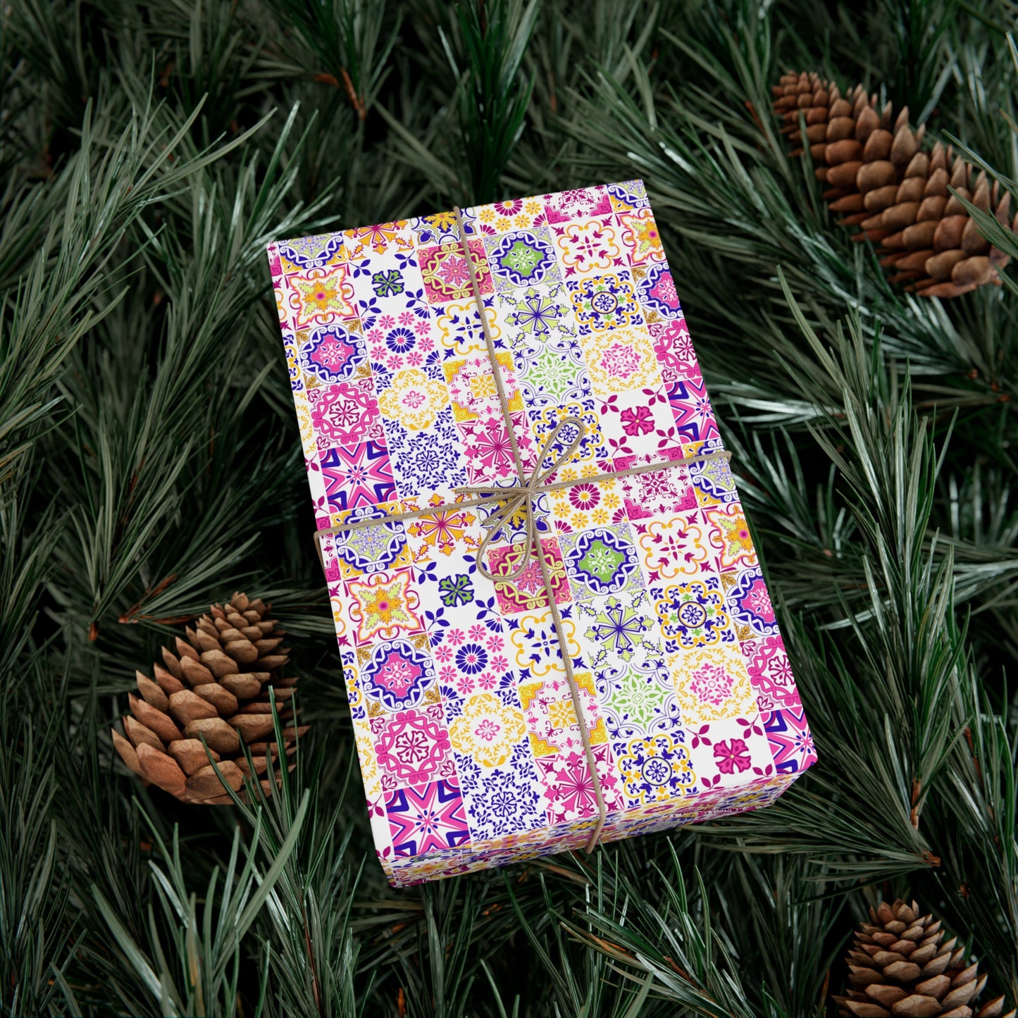Tiled Gift Wrap