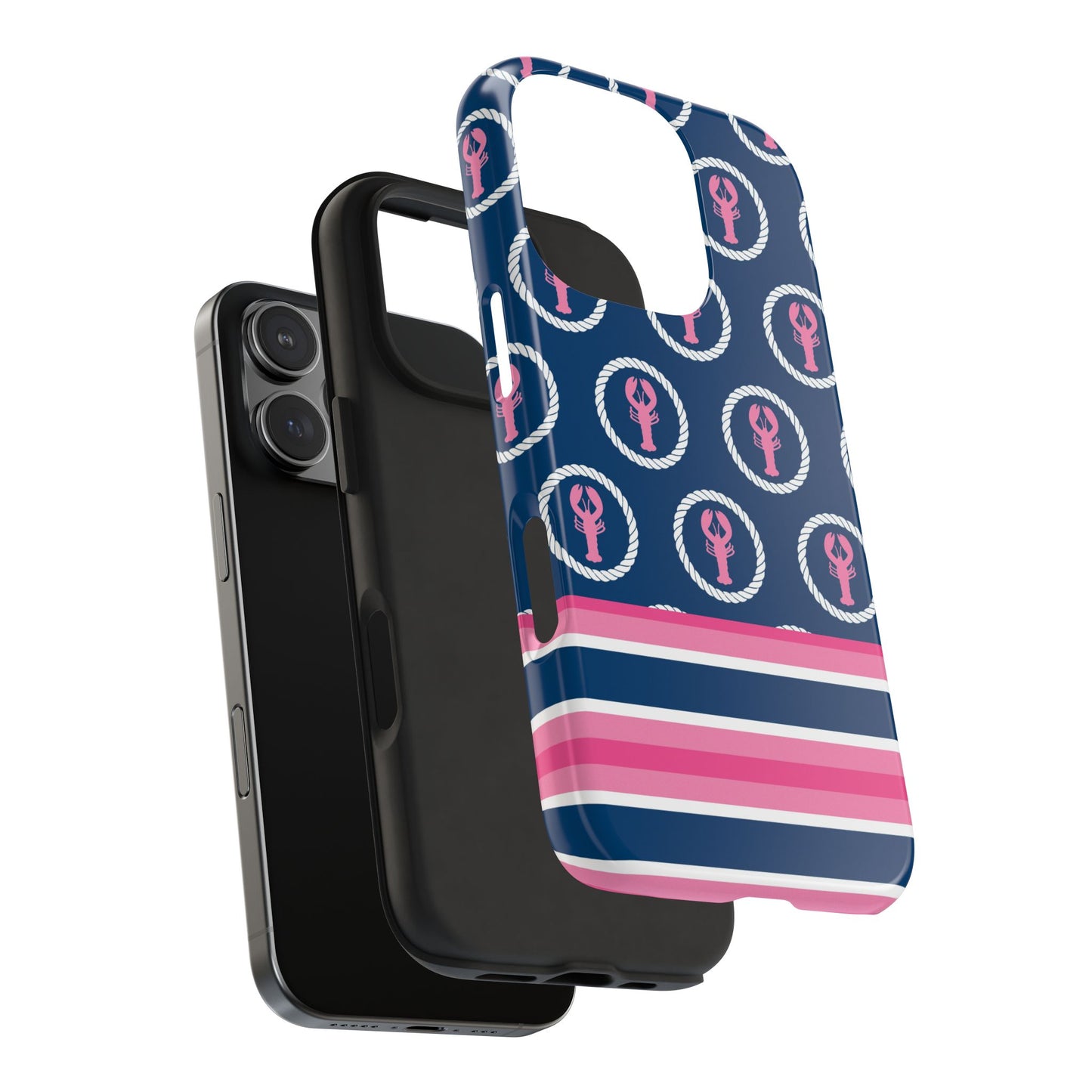 Preppy Lobsters Tough Phone Case