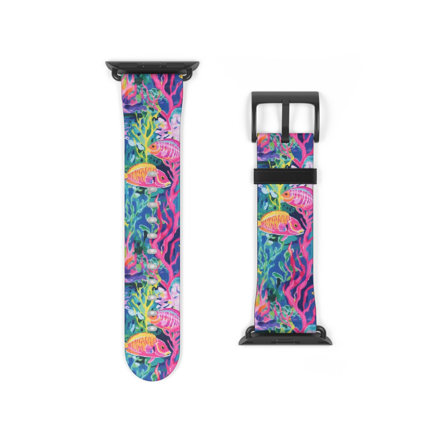Watercolor Fish Watch Band