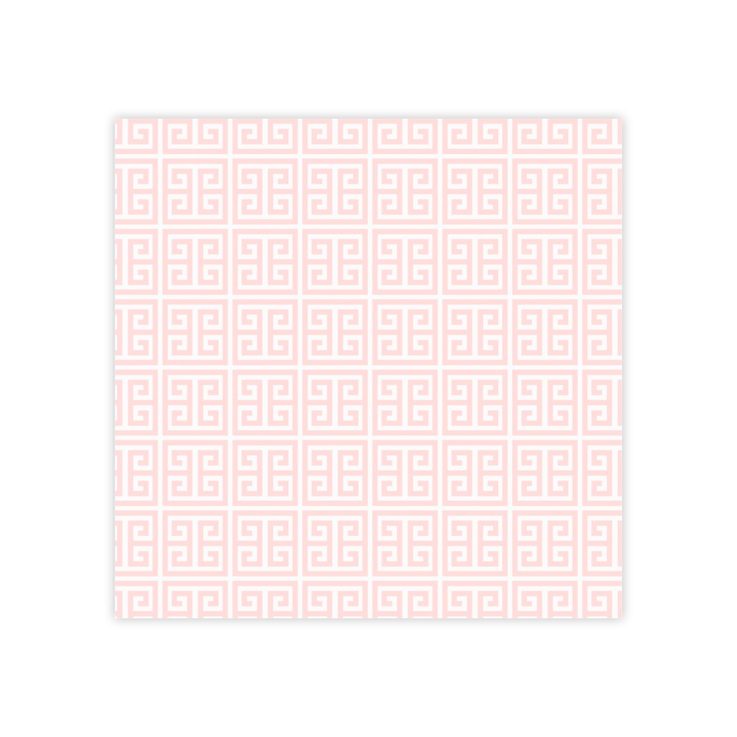 Pink Greek Key Post-it® Note Pads