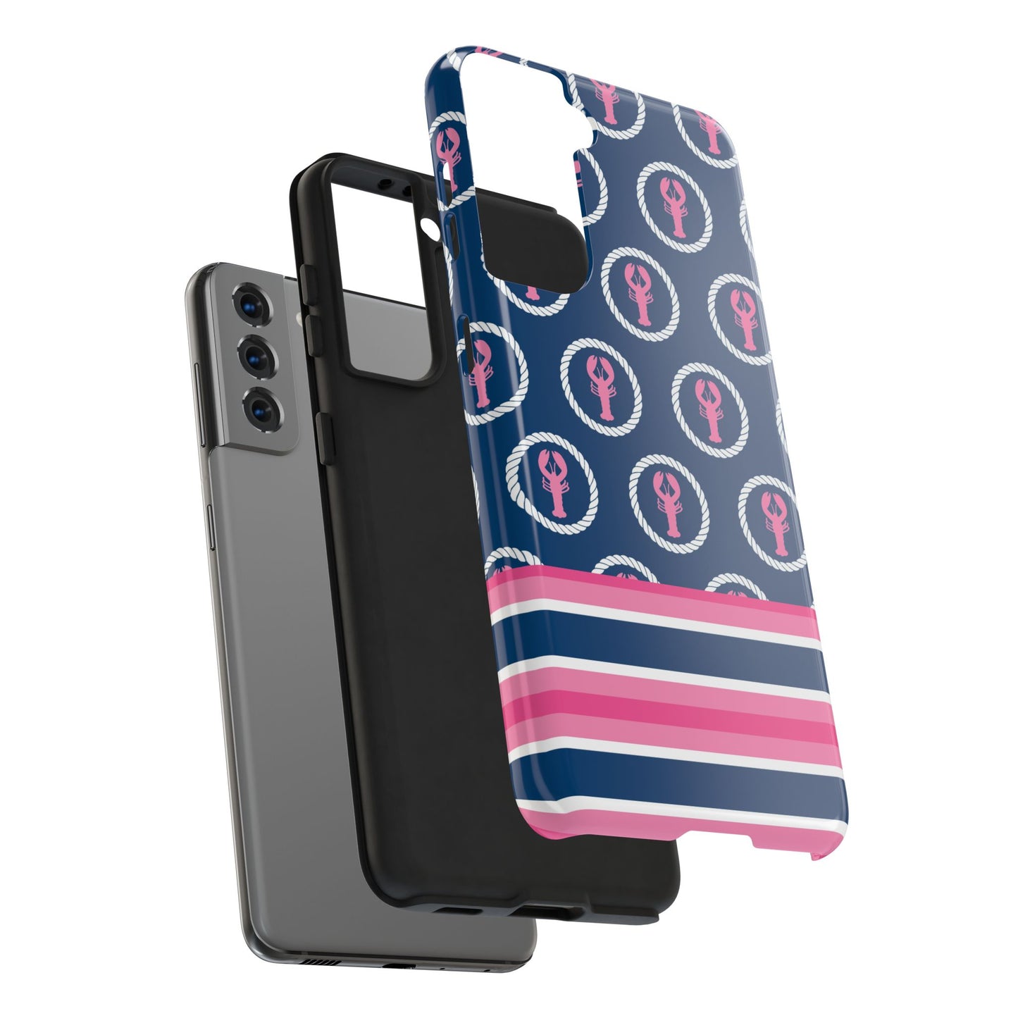 Preppy Lobsters Tough Phone Case