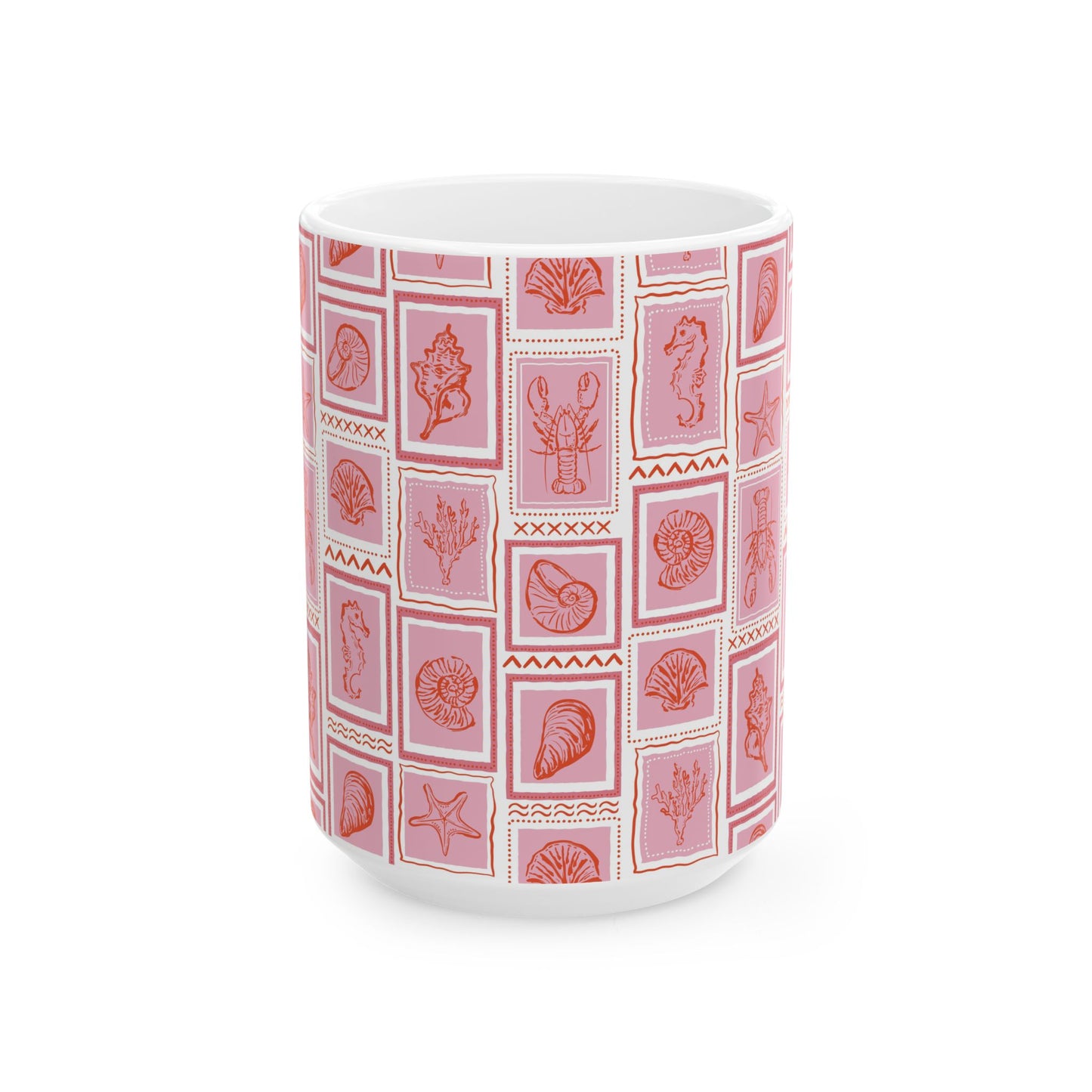 Marine Life Ceramic Mug