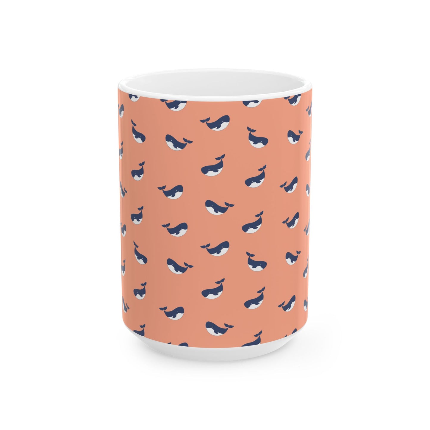 Whimsical Whales Ceramic Mug
