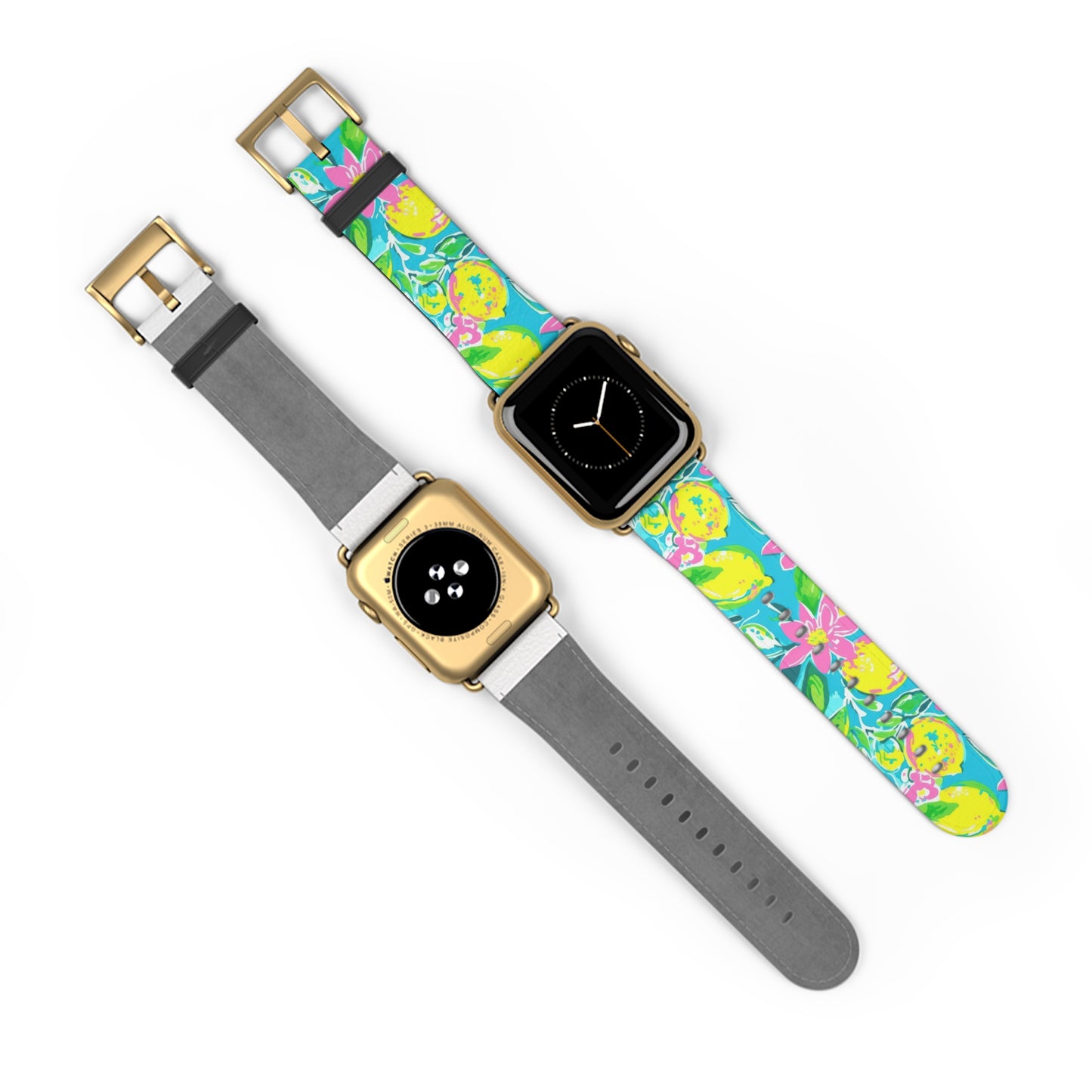 Lemon Floral Watch Band