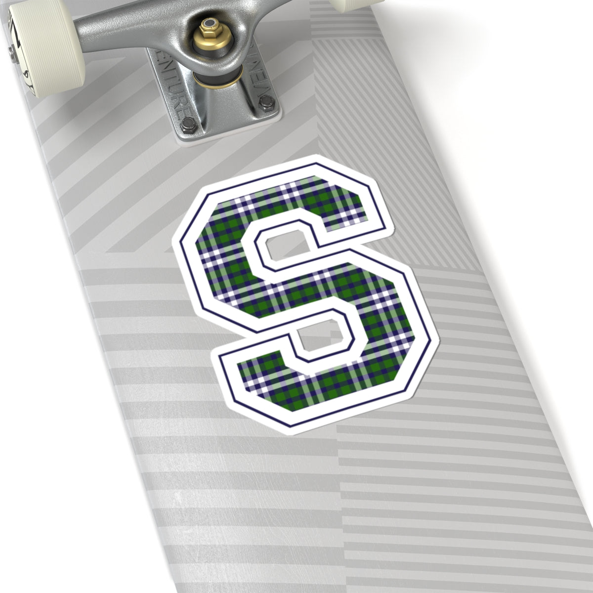 Equestrian Letter S Kiss Cut Sticker