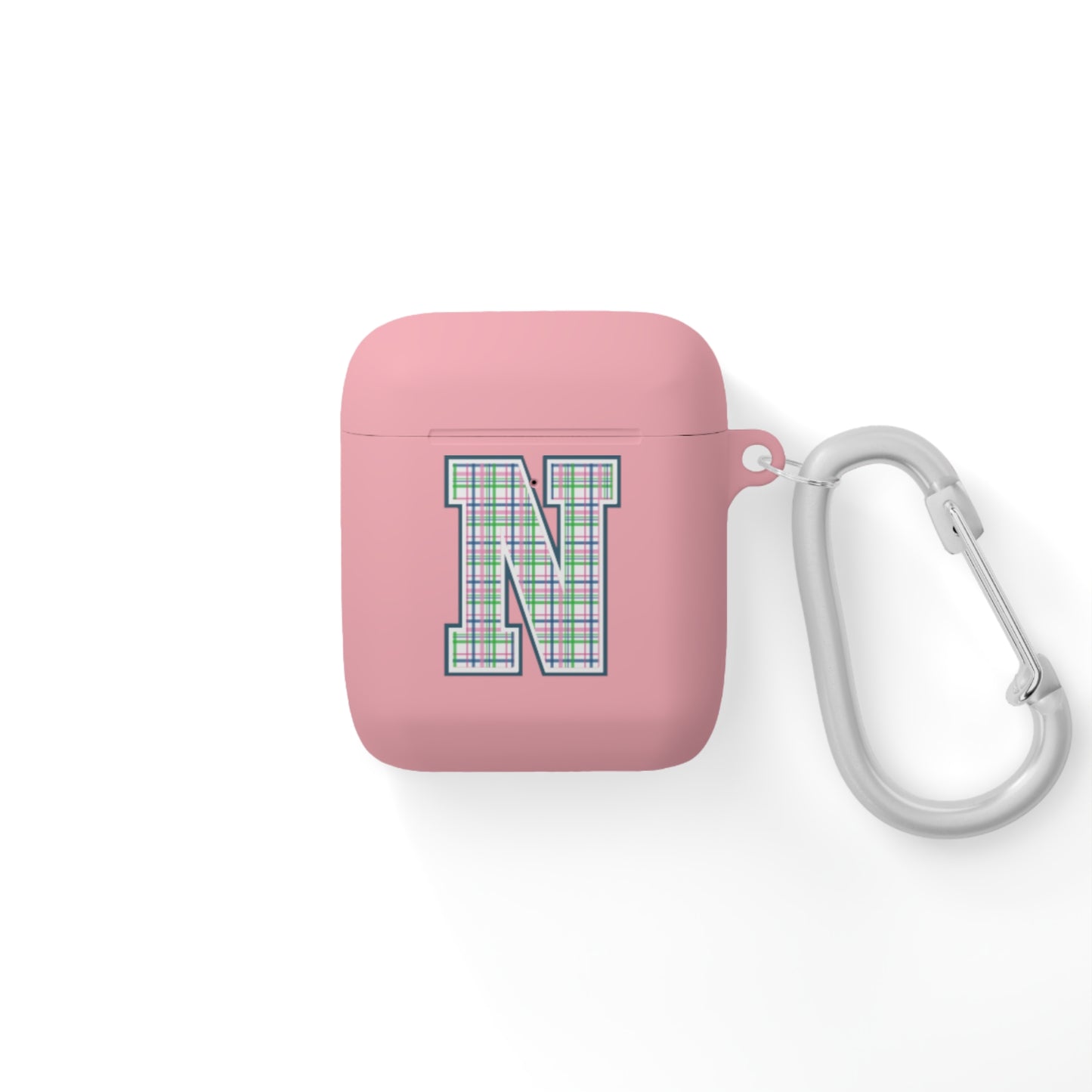Preppy Letter N AirPods Case Cover