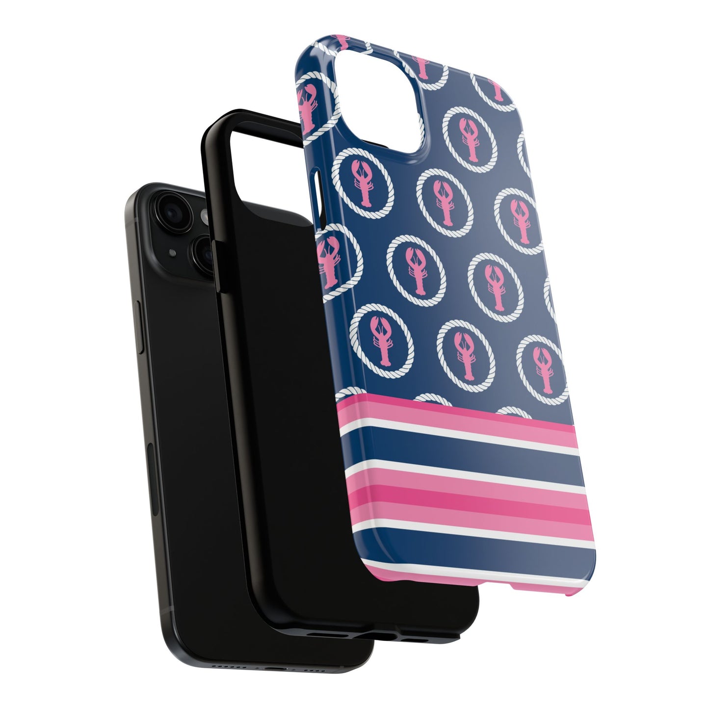 Preppy Lobsters Tough Phone Case