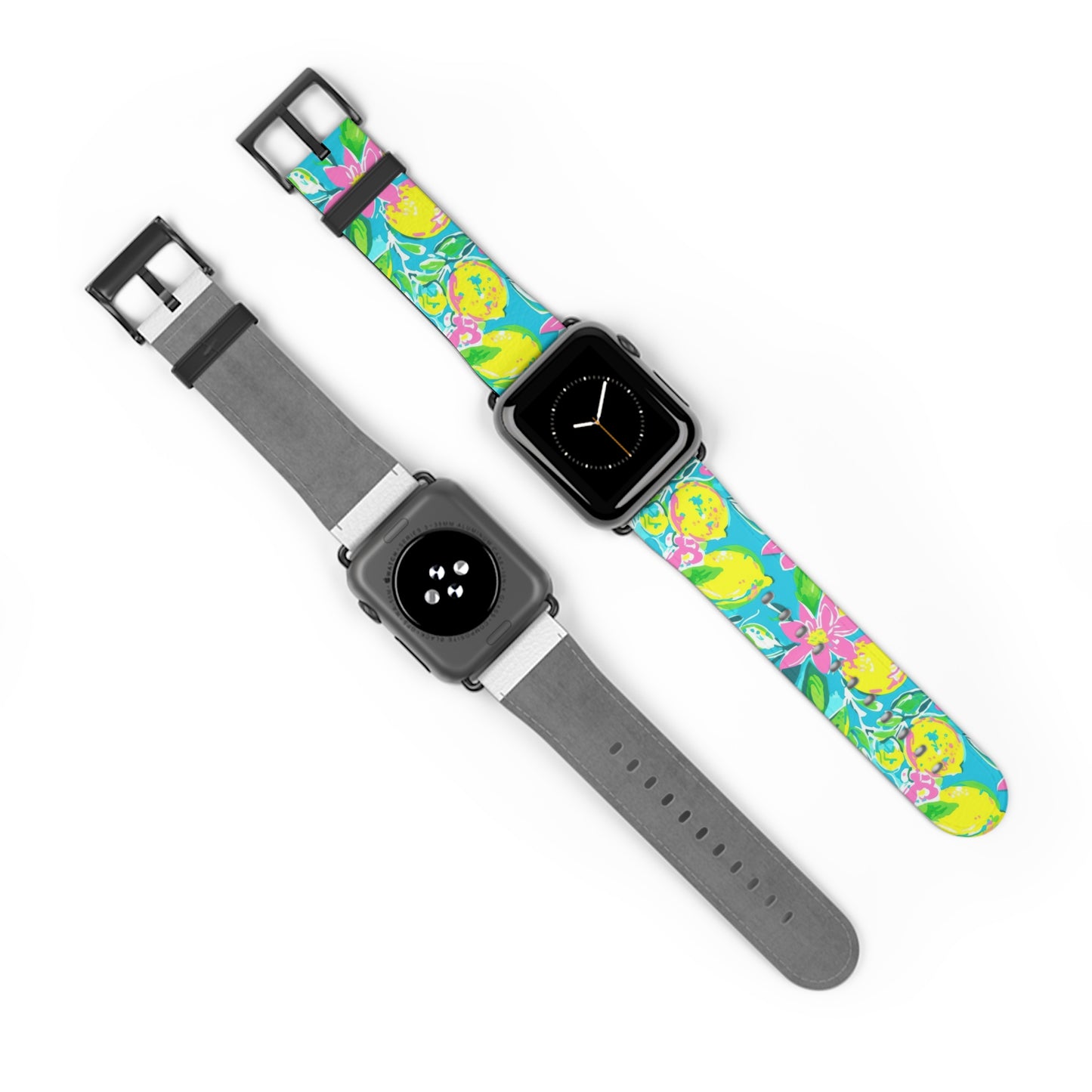 Lemon Floral Watch Band