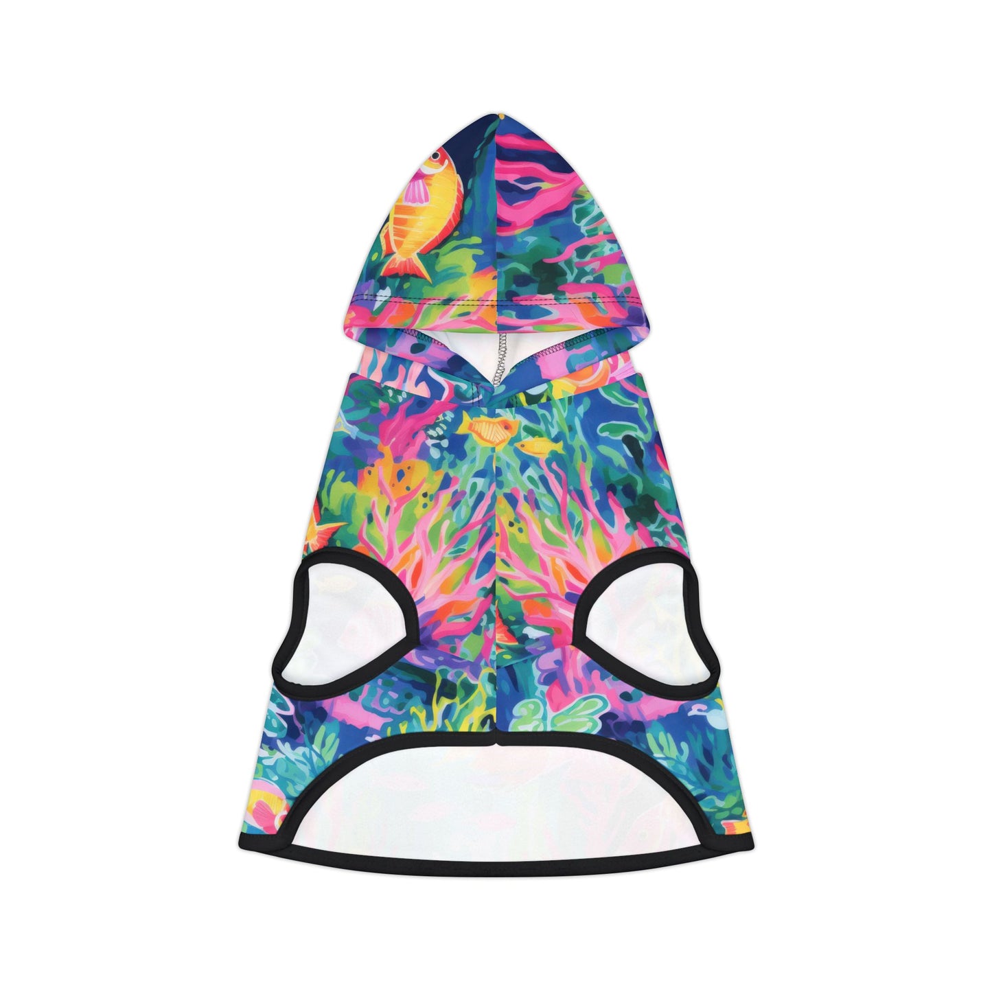 Watercolor Fish Pet Hoodie