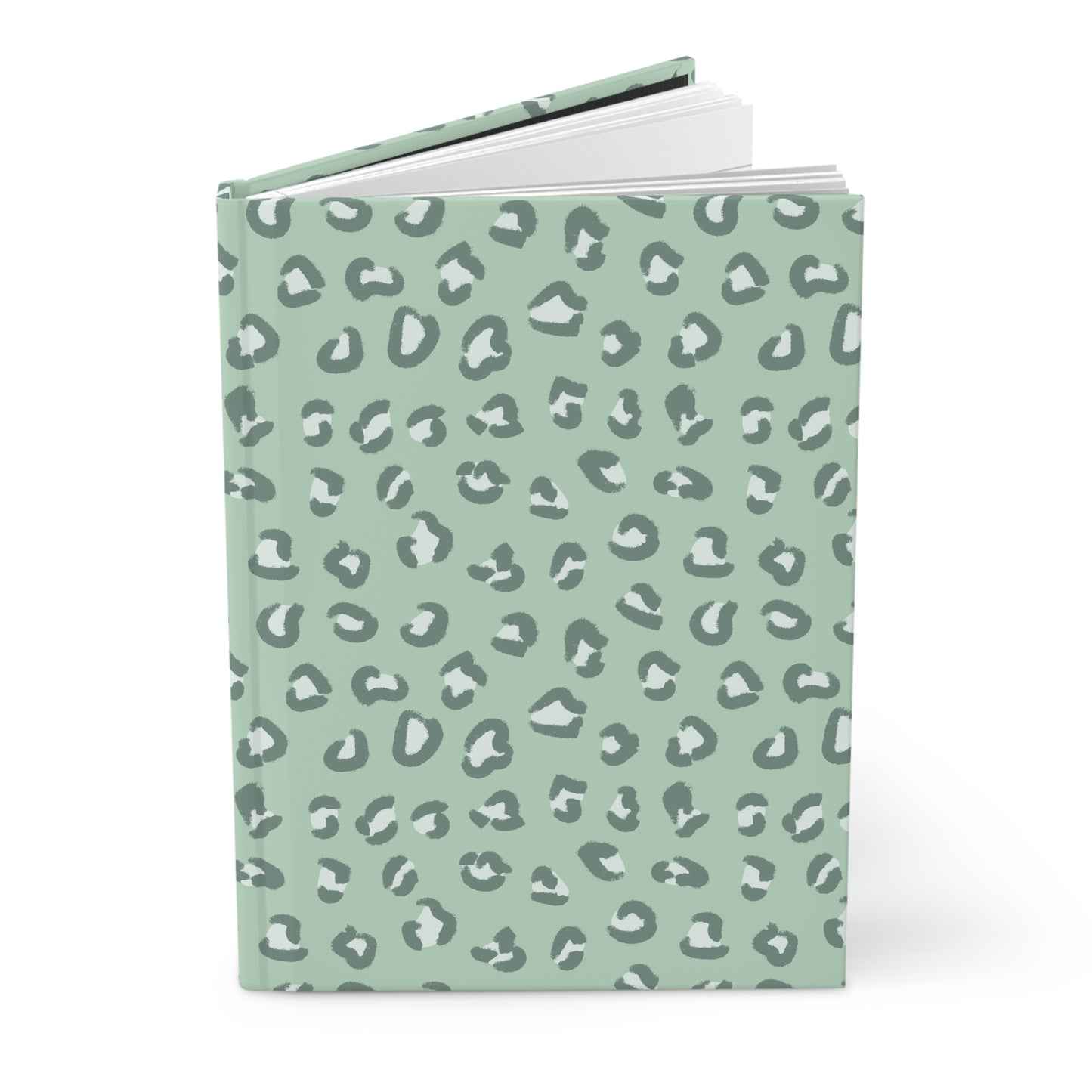 Pastel Leopard Hardcover Journal