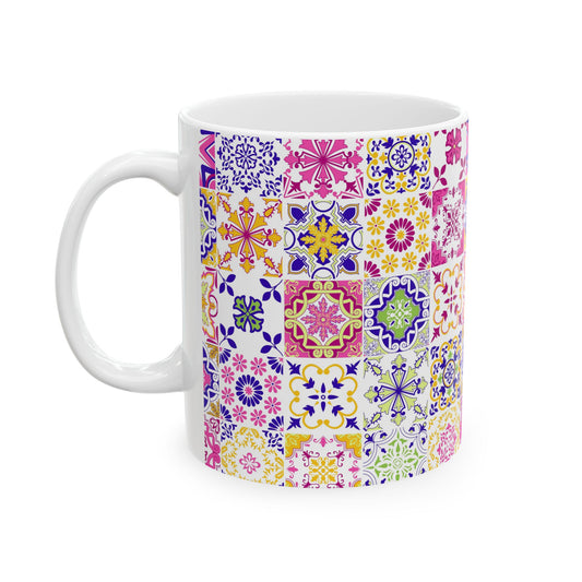 Tiled Ceramic Mug