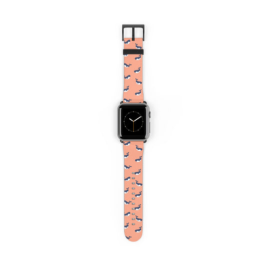 Whimsical Whales Watch Band
