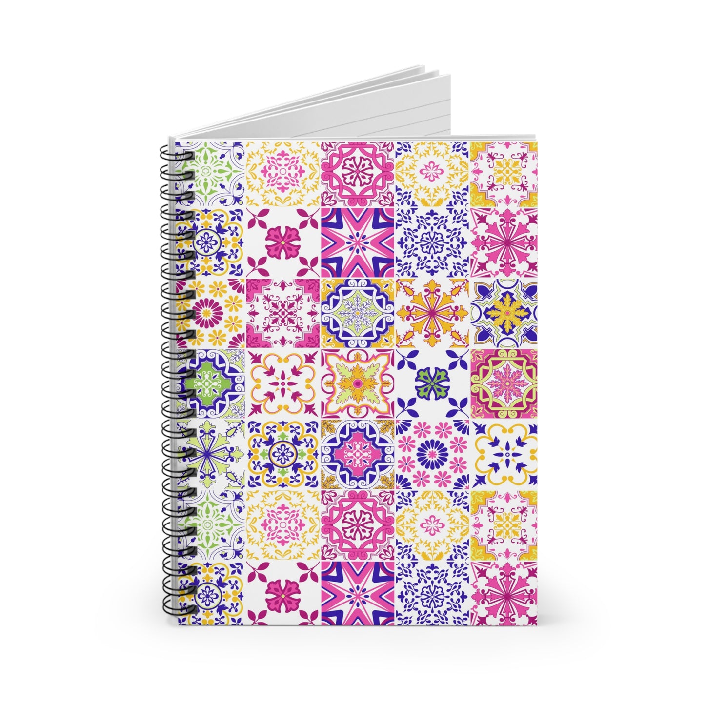 Tiled Spiral Notebook
