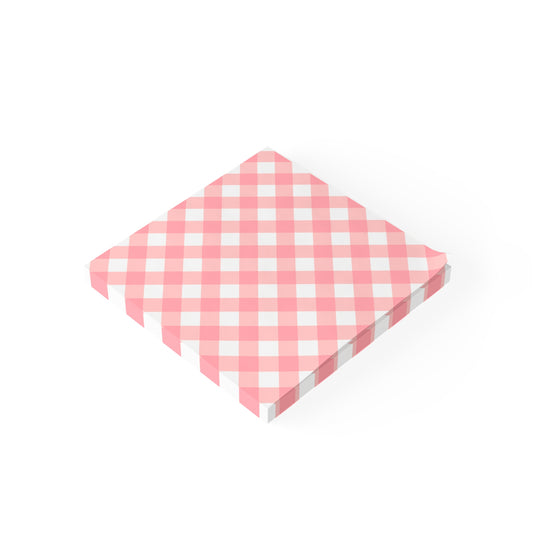 Preppy Peach Gingham Key Post-it® Note Pads