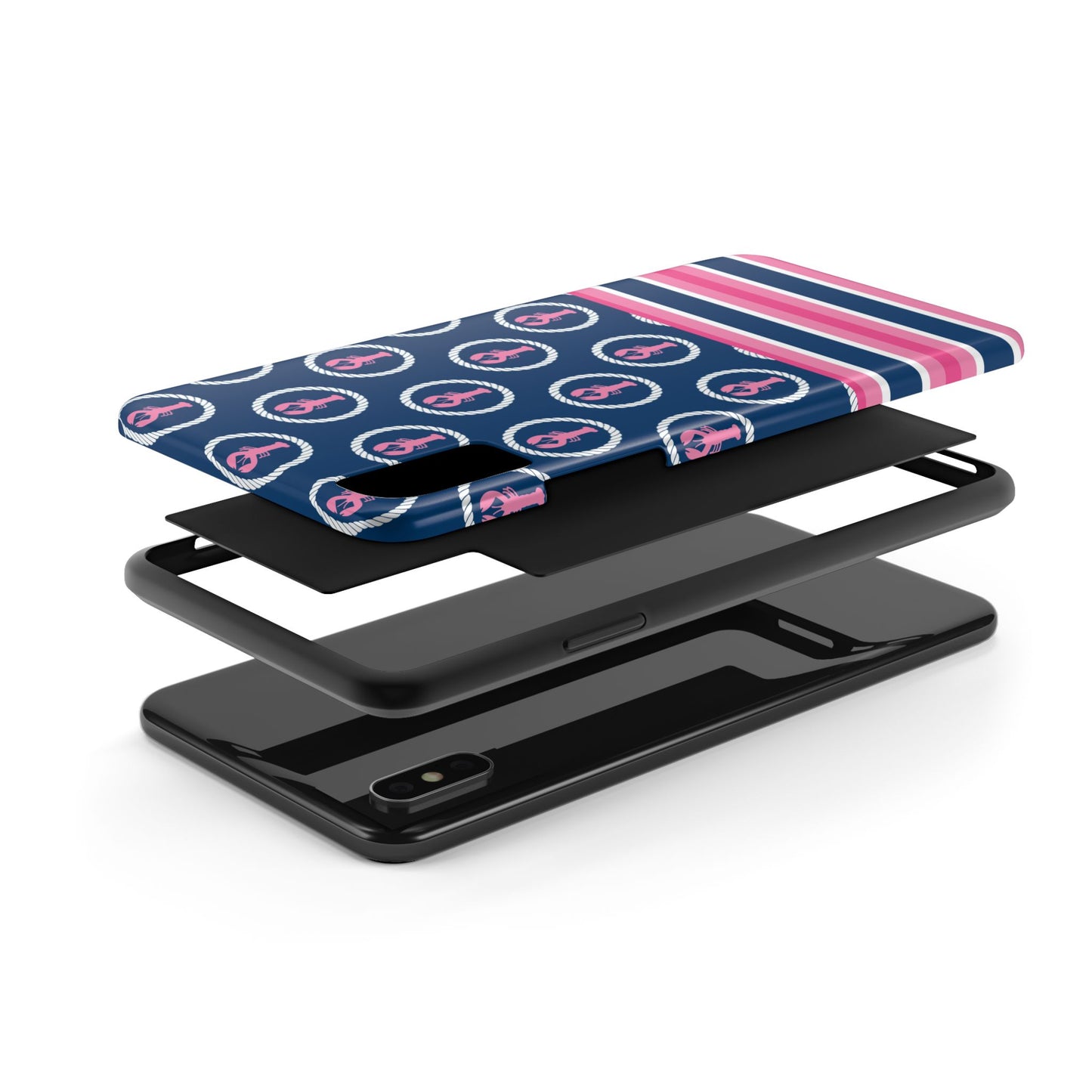 Preppy Lobsters Tough Phone Case