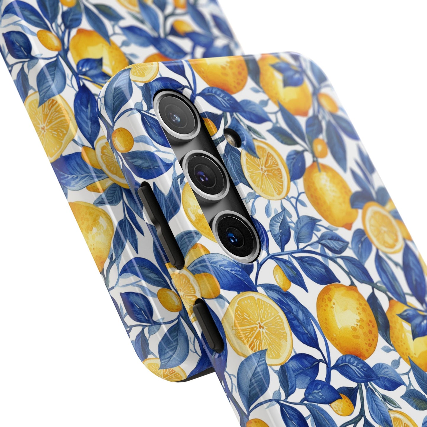 Lemons & Tiles Tough Phone Case