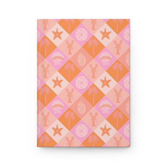 Bright Beach Matte Hardcover Journal