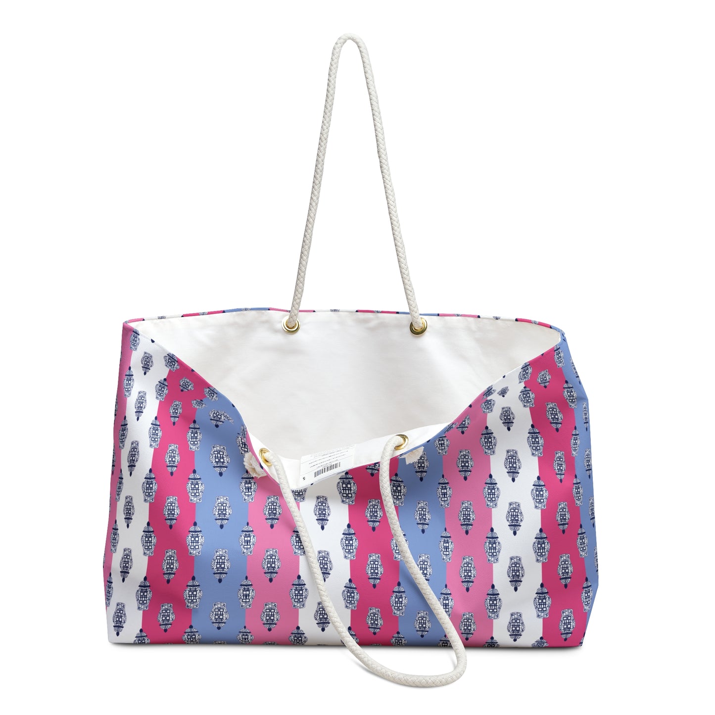 Ginger Jar Stripes Weekender Bag