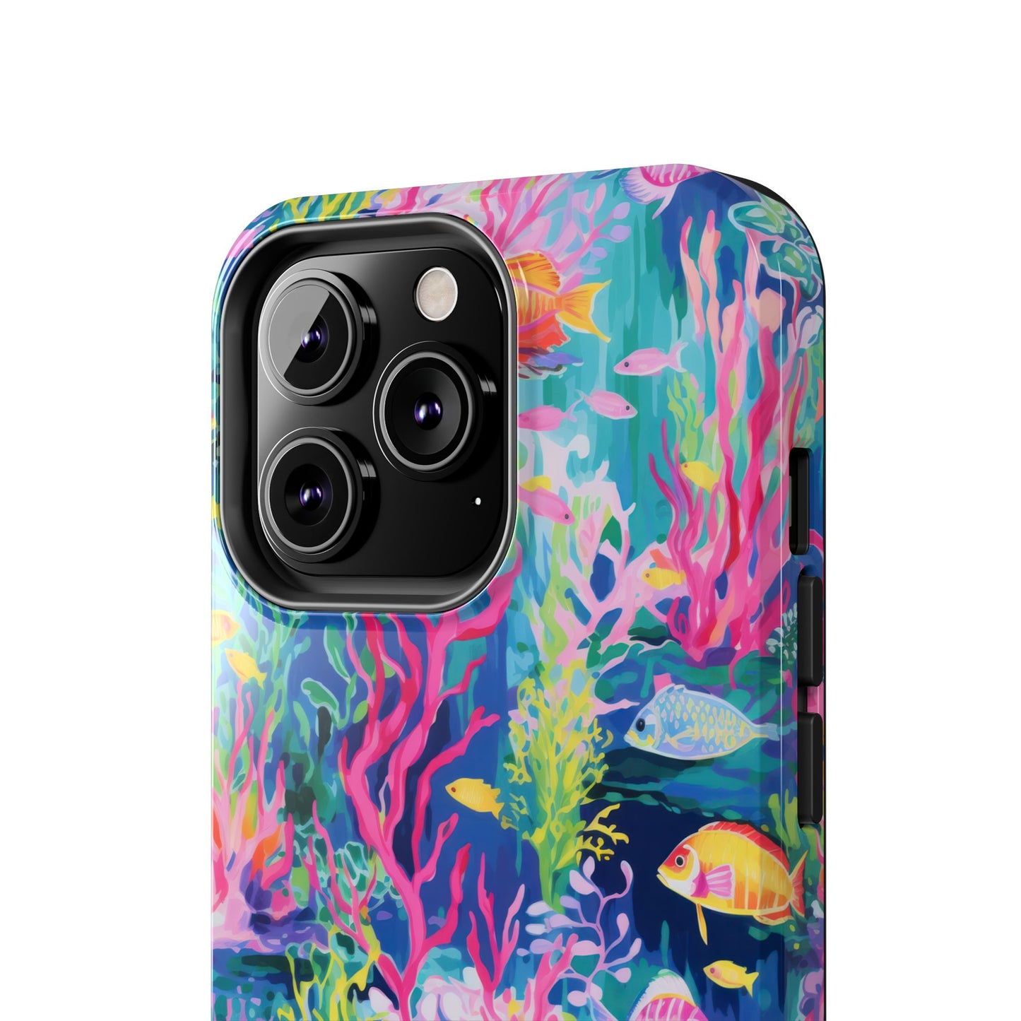 Watercolor Fish Tough Phone Case