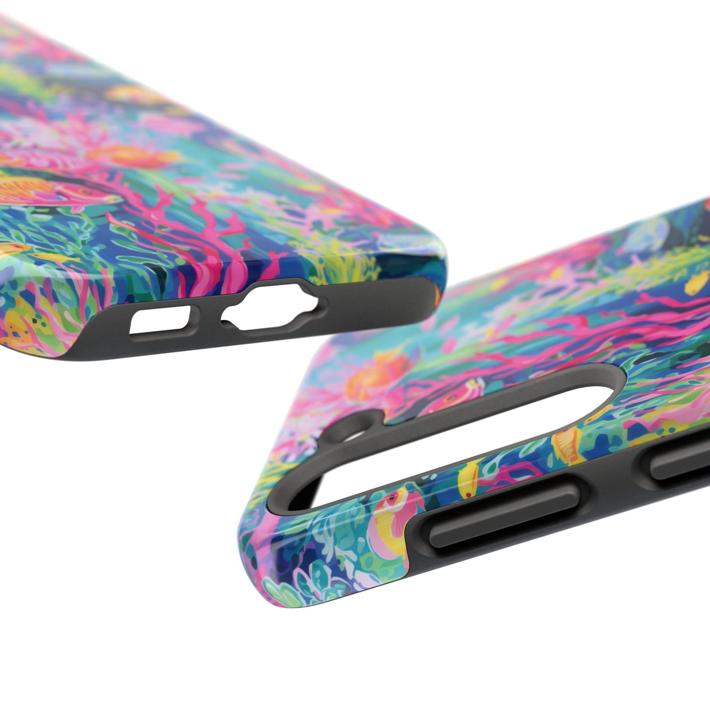 Watercolor Fish Tough Phone Case