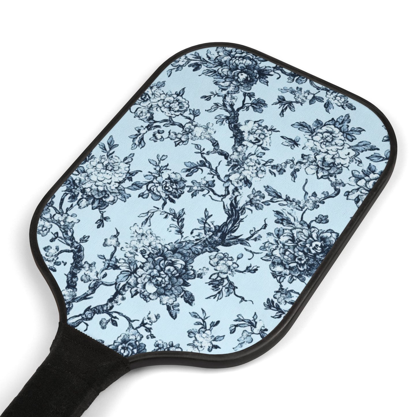 Blue Toile Pickleball Paddle Set